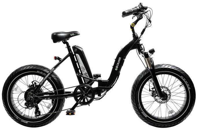 GoPowerBike  GoCruiser Electric Bike - Black - Pristine