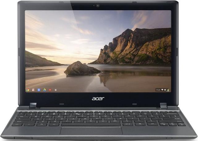 Acer Chromebook 11 C710 Laptop 11.6" Intel Celeron 1007U 1.5GHz in Iron Gray in Acceptable condition