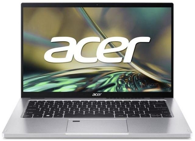 Acer Spin 3 SP314-55 2-in-1 Laptop 14" Intel Core i3-1215U 3.3GHz in Pure Silver in Excellent condition