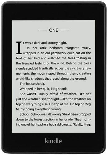Amazon Kindle Paperwhite 10th Gen E-Reader (2018) in Black in Acceptable condition