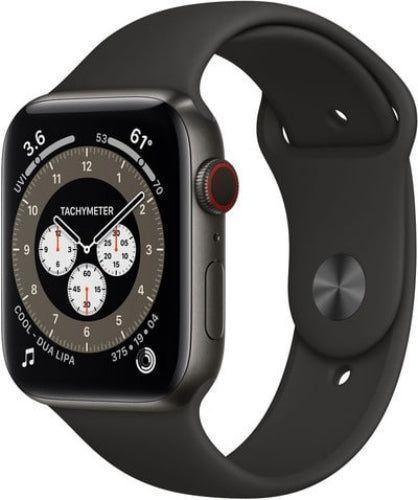 Apple Watch Series 6 Titanium 44mm in Space Black in Acceptable condition