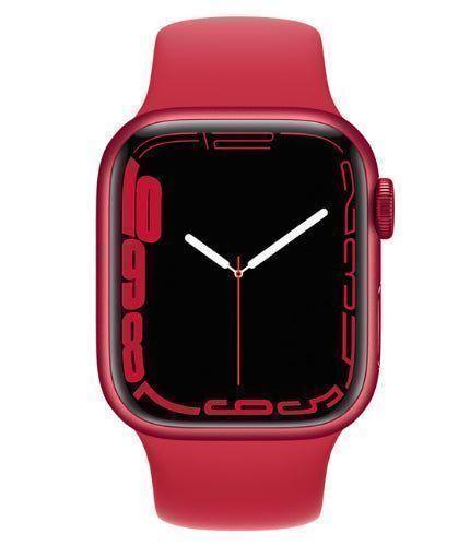 Apple Watch Series 7 Aluminum 45mm in Red in Acceptable condition