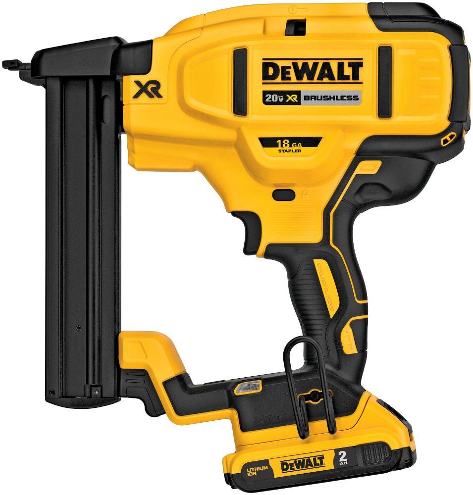 Dewalt DCN681D1R 20V MAX* XR 18 GA Cordless Narrow Crown Stapler Kit