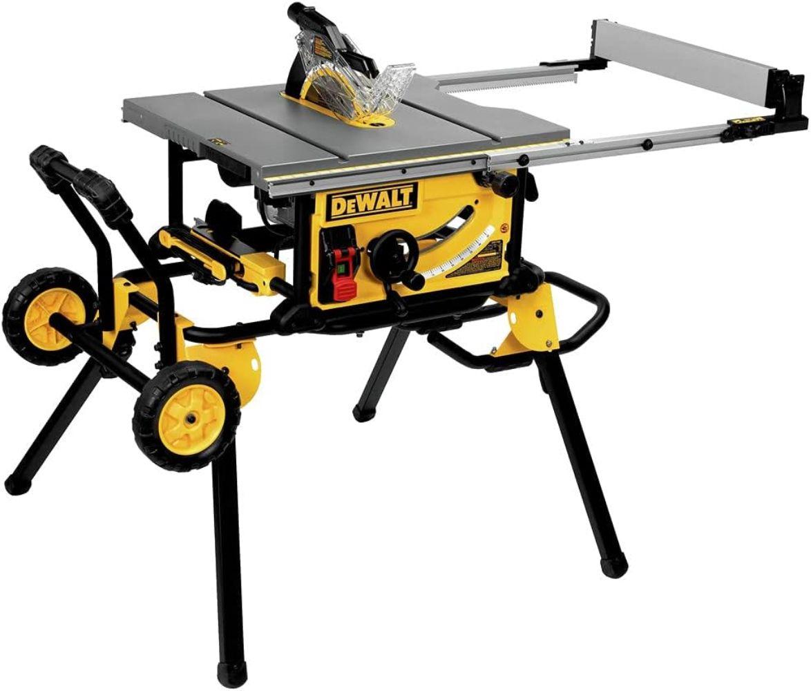 Dewalt DWE7491RS 10 in. Jobsite Table Saw and Rolling Stand