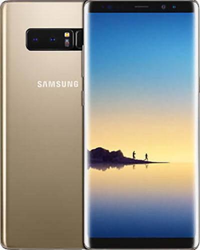 Galaxy Note 8 64GB Unlocked in Maple Gold in Acceptable condition