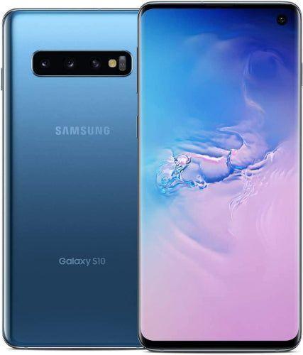 Galaxy S10 128GB Unlocked in Prism Blue in Acceptable condition