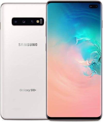 Galaxy S10+ 128GB Unlocked in Ceramic White in Pristine condition