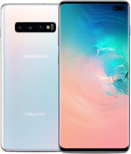 Galaxy S10+ 128GB Unlocked in Prism White in Acceptable condition