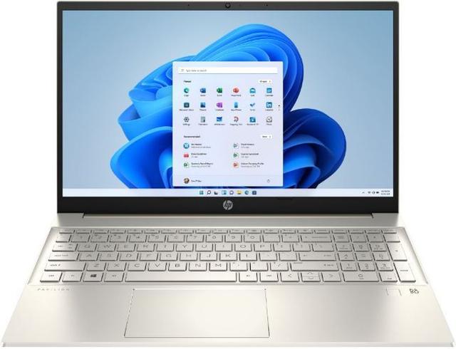 HP Pavilion 15t-eg200 Laptop 15.6" Intel Core i7-1260P 3.4GHz in Warm Gold in Pristine condition