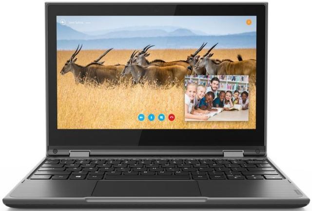 Lenovo 300e Windows (Gen 2) Laptop 11.6"  Intel Celeron N4100 1.1GHz in Black in Excellent condition