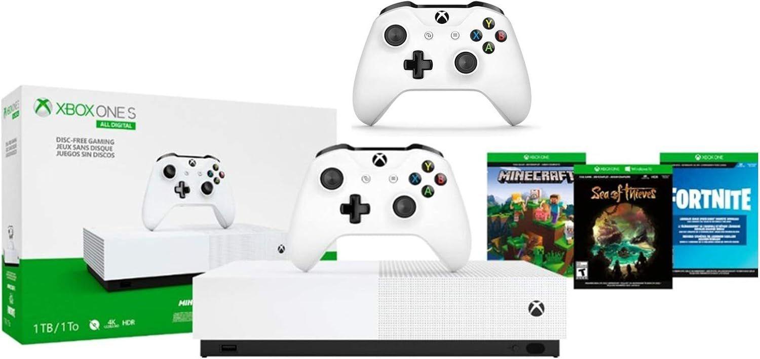 Microsoft Xbox One S Gaming Console (All-Digital Edition)