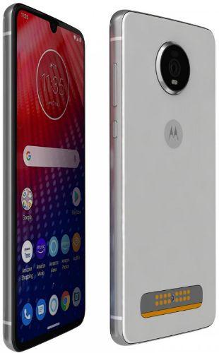Motorola Moto Z4 128GB for AT&T in Frost White in Excellent condition