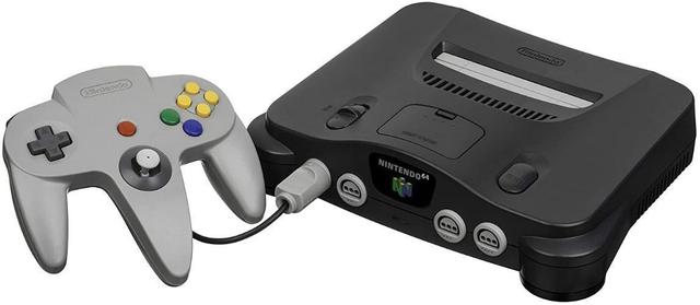 Nintendo 64 Gaming Console in Black in Excellent condition