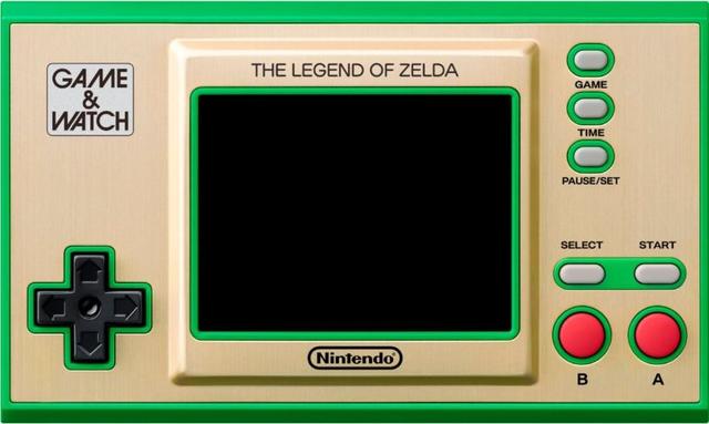 Nintendo Game & Watch: The Legend of Zelda Gaming Console in Green in Pristine condition