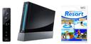 Nintendo Wii Gaming Console with Wii Sports & Wii Sports Resort Edition in Black in Pristine condition