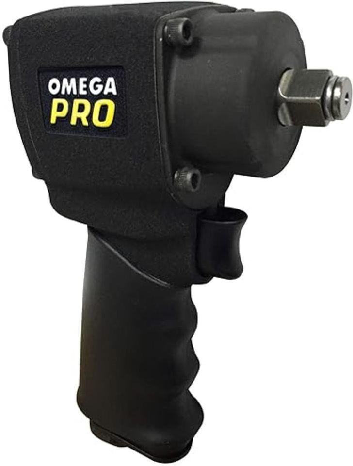 Omega Pro 82001 1/2" Air Impact Wrench Mini Pneumatic Compact 500 ft/lb