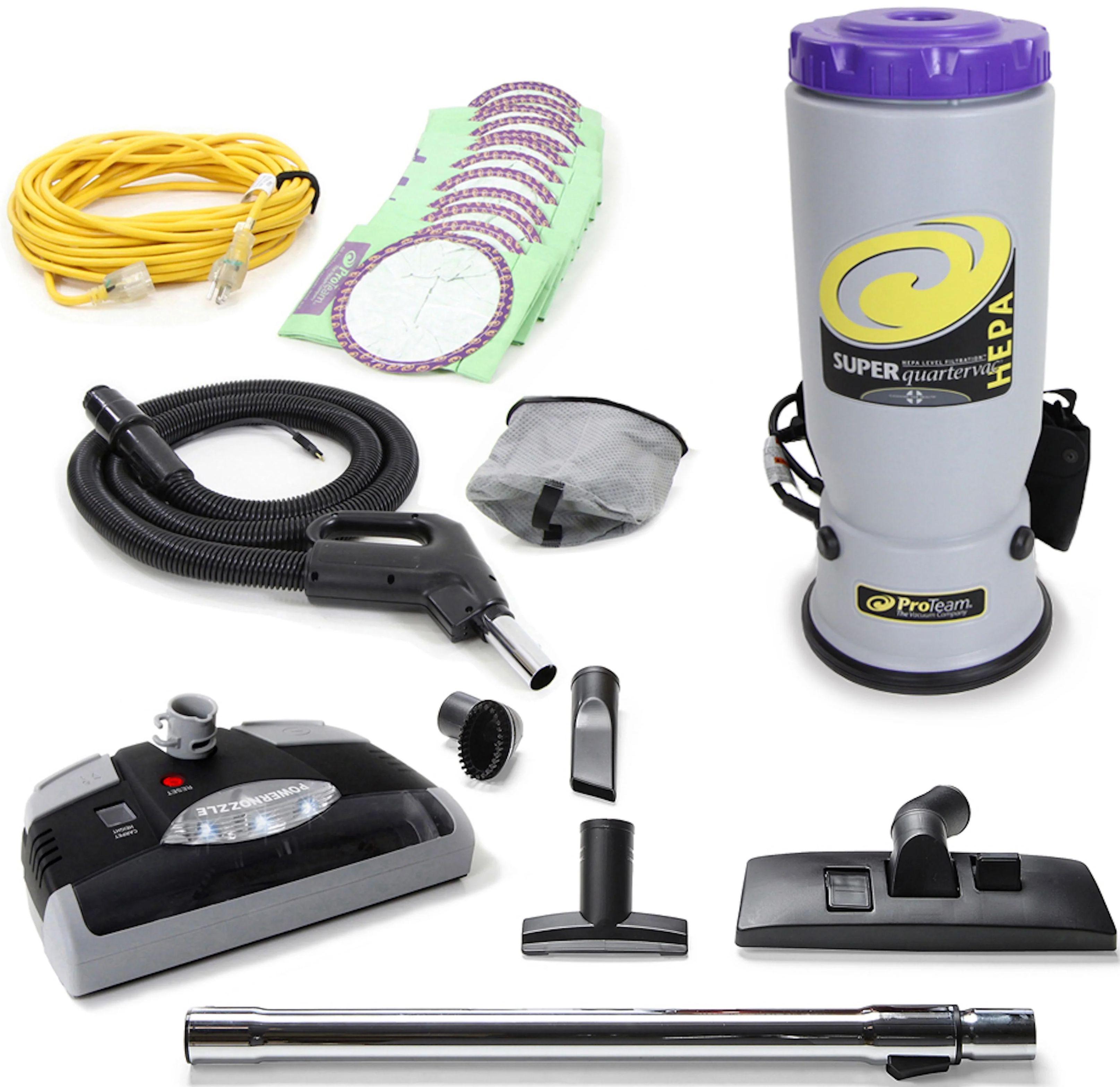 ProTeam Super QuarterVac Commercial Backpack W/ GV Head Kit