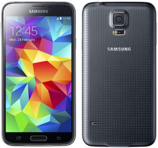 Galaxy S5 16GB Unlocked in Charcoal Black in Acceptable condition