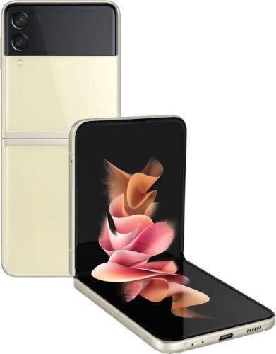 Galaxy Z Flip3 (5G) 128GB Unlocked in Cream in Acceptable condition