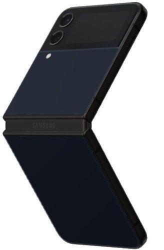 Galaxy Z Flip4 256GB Unlocked in Bespoke Edition (Navy/Black/Navy) in Acceptable condition