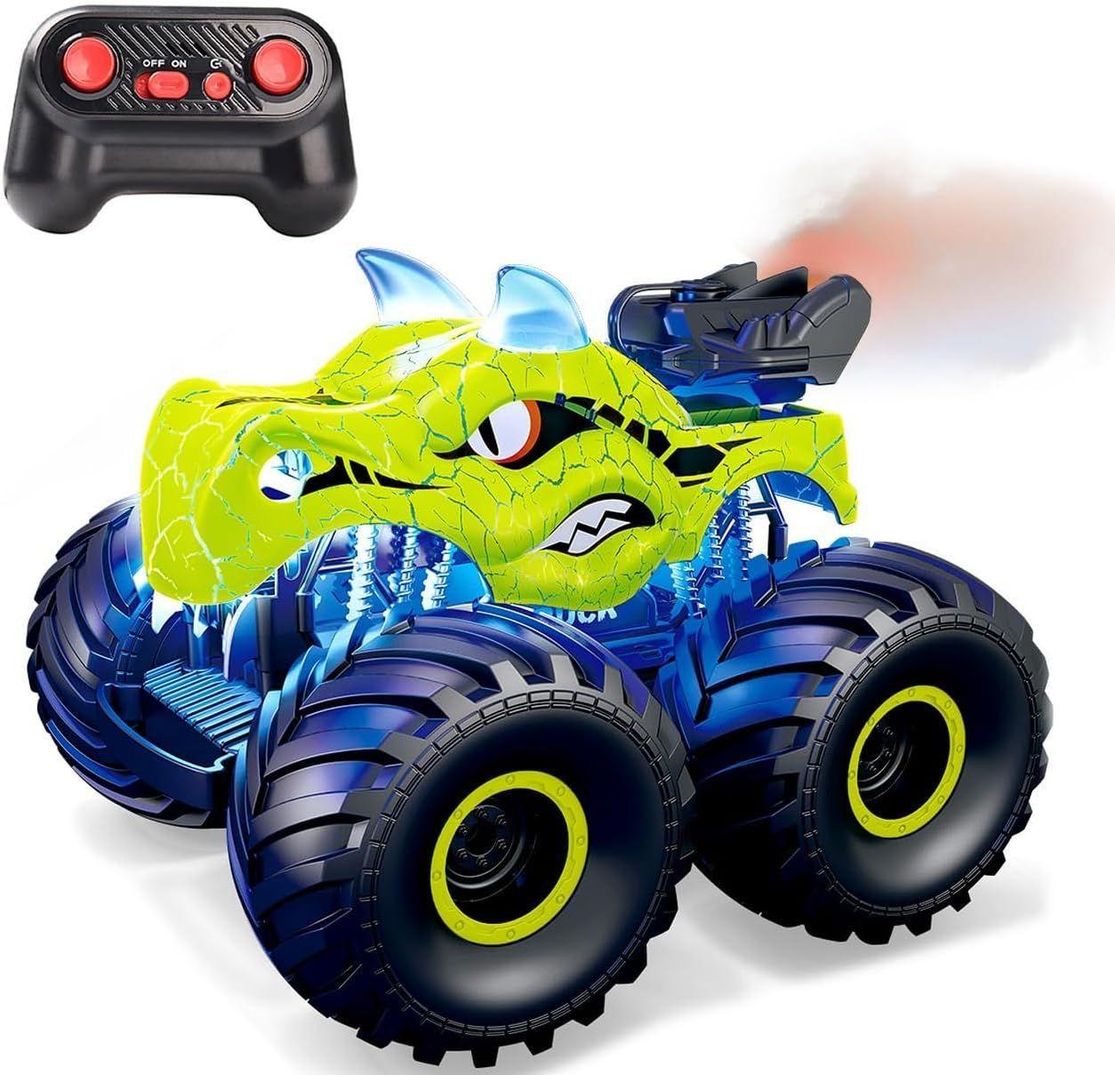 Threeking 1:18 Dinosaur RC Car Remote Control Car