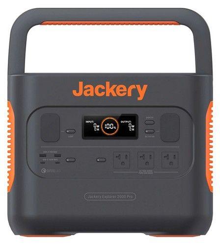 Jackery  Explorer 2000 Pro Portable Power Station - Black/Orange - Excellent